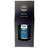 Star Child Astral Bath Oil in a dark blue bottle and black gift box.