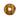 Polished tiger's eye gemstone disc pendant with chatoyancy effect