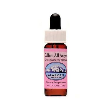 Alaskan essences Calling All Angels Divine Nurturing Formula dietary supplement bottle