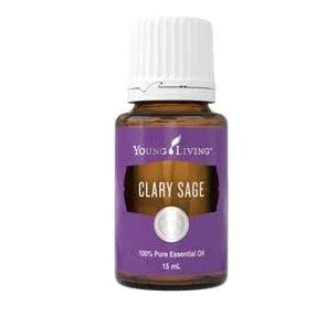 Young Living Clary Sage 10ml pure essential oil bottle for aromatherapy.