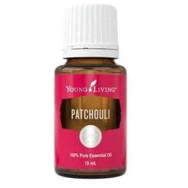 Young Living Patchouli 10ml pure essential oil bottle for aromatherapy and ritual use