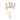 Set of four white shamanic drum beaters with soft padded heads and wooden handles.