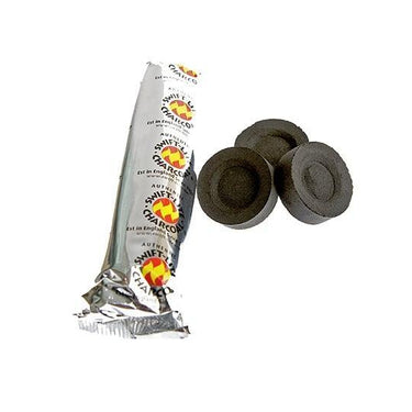 Excelsior Incense Charcoal Discs 33mm – Instant Light 10 Discs Per Roll -