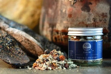 Earth Element Natural Resin Incense Mix 20g – Grounding & Stability Blend -