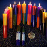 Cancer Zodiac Spell & Ritual Candle 12"x1.25" – Handmade, 25hr Burn Time -