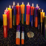 Sagittarius Zodiac Spell & Ritual Candle 12"x2" – Handmade, 60hr Burn Time -
