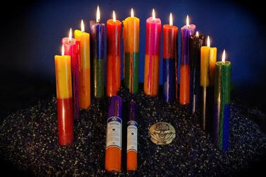 Sagittarius Zodiac Spell & Ritual Candle 12"x2" – Handmade, 60hr Burn Time -