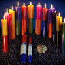Scorpio Zodiac Spell & Ritual Candle 12"x2" – Handmade, 60hr Burn Time -