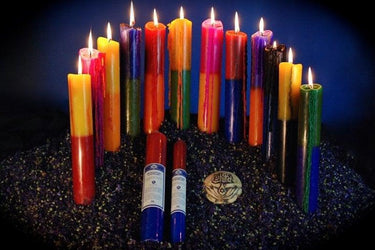Scorpio Zodiac Spell & Ritual Candle 12"x2" – Handmade, 60hr Burn Time -