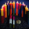 Taurus Zodiac Spell & Ritual Candle 12"x2" – Handmade, 60hr Burn Time -