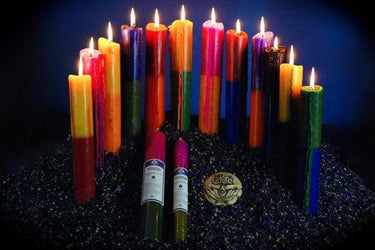 Taurus Zodiac Spell & Ritual Candle 12"x2" – Handmade, 60hr Burn Time -