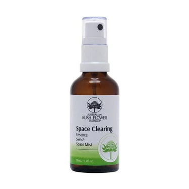 Australian Bush Flower Essences Space Clearing Skin and Space Mist spray bottle