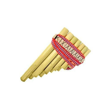 Handmade Bamboo Panpipes 15cm x 8cm -