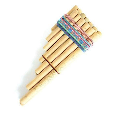 Peruvian Zampoña Bamboo Panpipes 30cm x 11cm – Handmade -