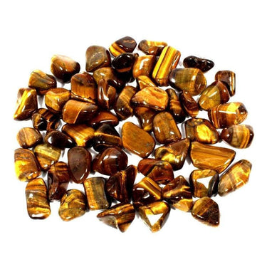 Tiger Eye Healing Tumblestone 1–2cm – Confidence & Grounding -