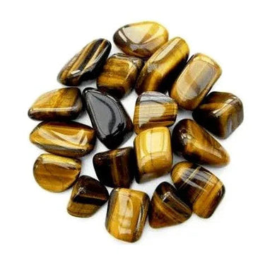 Tiger Eye Healing Tumblestone 2–3cm – Confidence & Grounding -