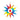 Rainbow Sun Catcher 21cm – Hanging Sunburst Decoration -