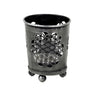 Flower of Life Rustic Iron & Glass Tealight Holder 7.5cm x 6cm -