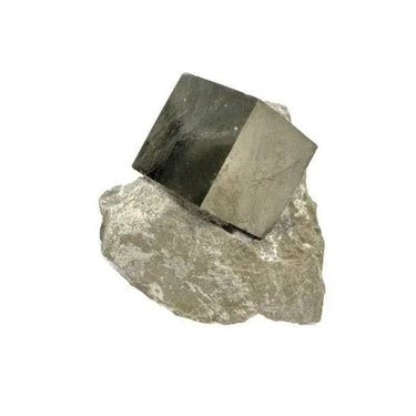 Pyrite Cube Matrix 3-5cm - Higher Self Protective Stone -