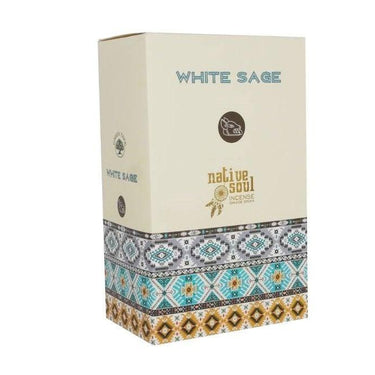 Native Soul White Sage Incense Sticks 15g – Purifying & Cleansing -