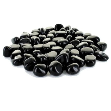 Black Obsidian 2cm Healing Tumblestone – Protection & Grounding -