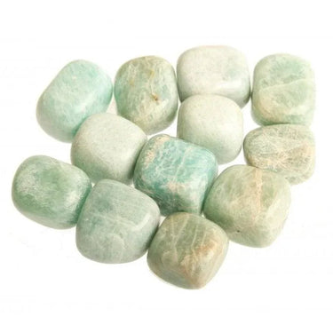 Amazonite 3cm Tumblestone Healing Crystal - Soothing & Strength -