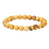 Palo Santo Bead Bracelet 18.5cm – 8mm Round Beads, Protection & Intention -
