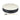 Shamanic drum with white head, black frame, and accompanying drum beater.