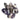 Amethyst Chevron Tumblestone 3-4cm -