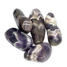 Amethyst Chevron Tumblestone 3-4cm -