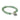 Green Aventurine OM Mala Prayer Beads Healing Crystal Bracelet 21ct - Luck & Prosperity -