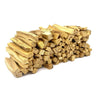 Bundle of natural Palo Santo wood sticks for smudging and ritual cleansing.