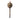Amazon Shipibo Chacana 2" Small Shamanic Gourd Rattle – Purple -