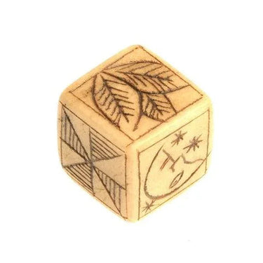 Wayrunkuna Q’ero Divination Dice 3cm – Carved Andean Shamanic Tool -