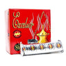 Excelsior Incense Charcoal Discs 33 mm – Instant Light Box of 8 Rolls (80 Discs) -