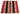 A traditional woven textile laid flat on a white background, featuring vertical stripes of solid burgundy, black, and ornate geometric bands in pink, green, and black.