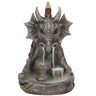 Grey Dragon Backflow Incense Burner 17cm - Sacred Essence