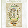 Book cover 'Feasts for The Gods' by Kerri Colegrove featuring Inca healing art motifs.