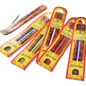 Wooden Incense Stick Holder 26cm - Flower Design with Choice of Six Colours -