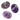 Amethyst Worry Stone 4cm - Healing Crystal for Spiritual Awareness -