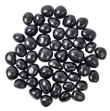 Black Tourmaline Tumblestone 2–3cm – Protection & Grounding -