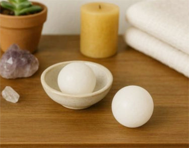 Himalayan White Rock Salt Deodorant Bar 5cm