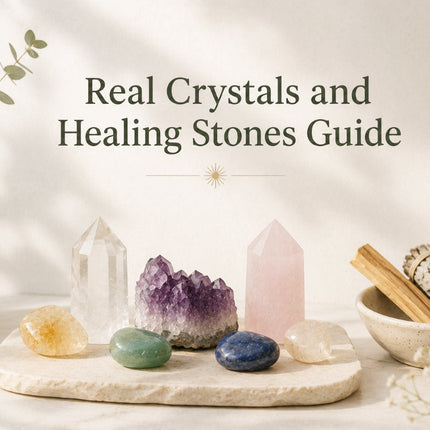 Real Crystals and Healing Stones Guide