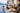 Collage of a man in cold water, person with stomach discomfort, and a woman meditating with a singing bowl.