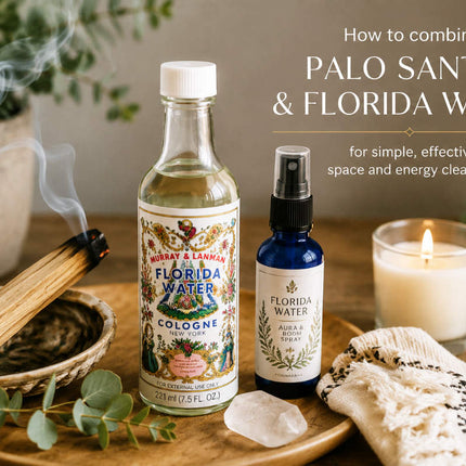 Palo Santo and Florida Water Together