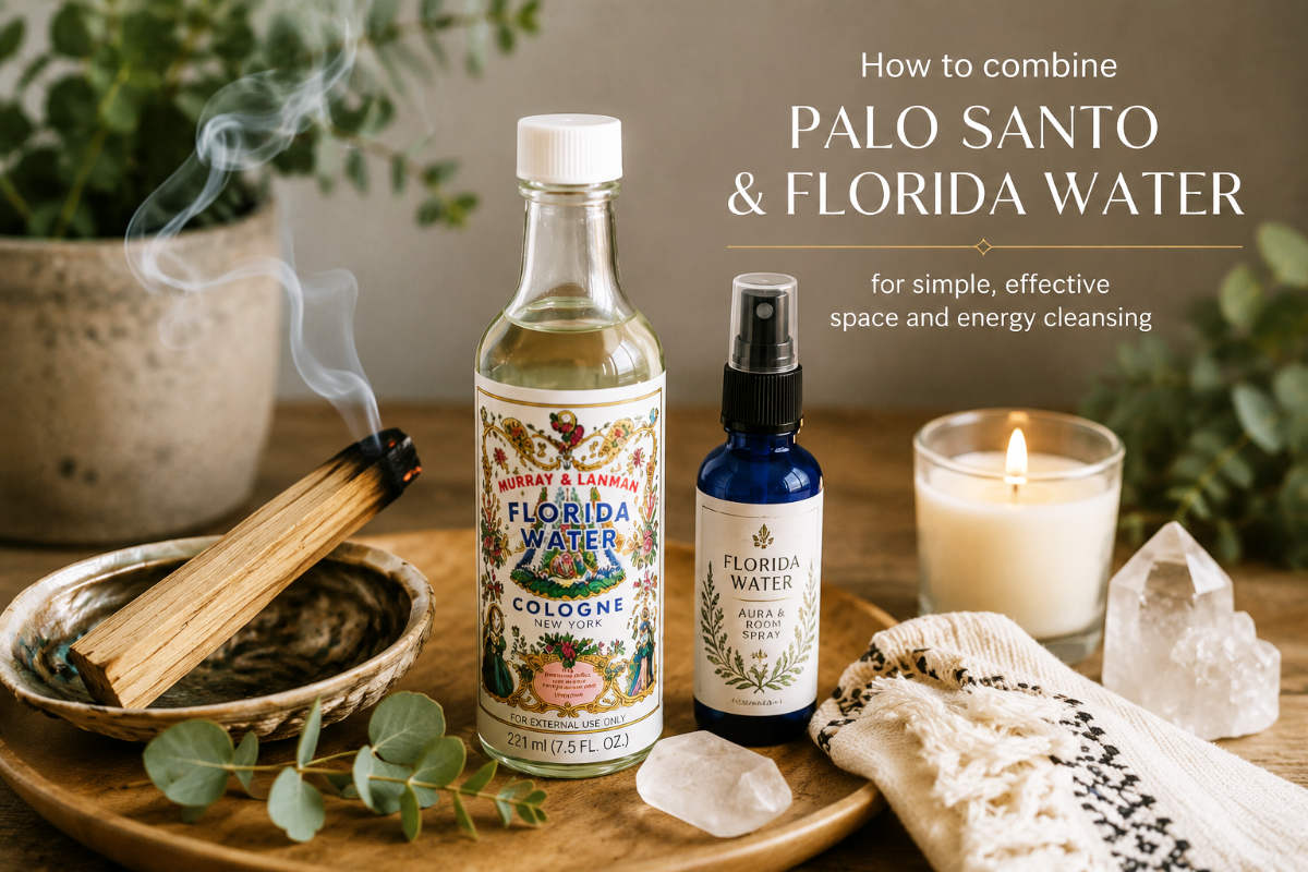 Palo Santo and Florida Water Together