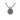 Sacral Chakra (Svadhisthana) Pewter Pendant Necklace 25mm