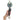 Mimbres Bear Shamanic Gourd Rattle – Extra Large Talking Stick