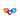 Purple, Pink & Red Heart Sun Catcher 11.5cm – Hanging Decoration