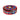 Tingsha Temple Bell Prayer Cymbals Case 9cm - Blue & Red